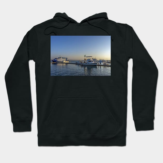 Red Sea Boat Trip Hoodie by likbatonboot